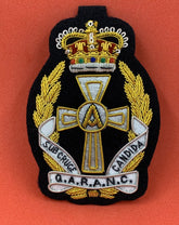 QARANC Blazer Badge Queen Alexandra’s Royal Army Nursing Corps Embroidery Badge